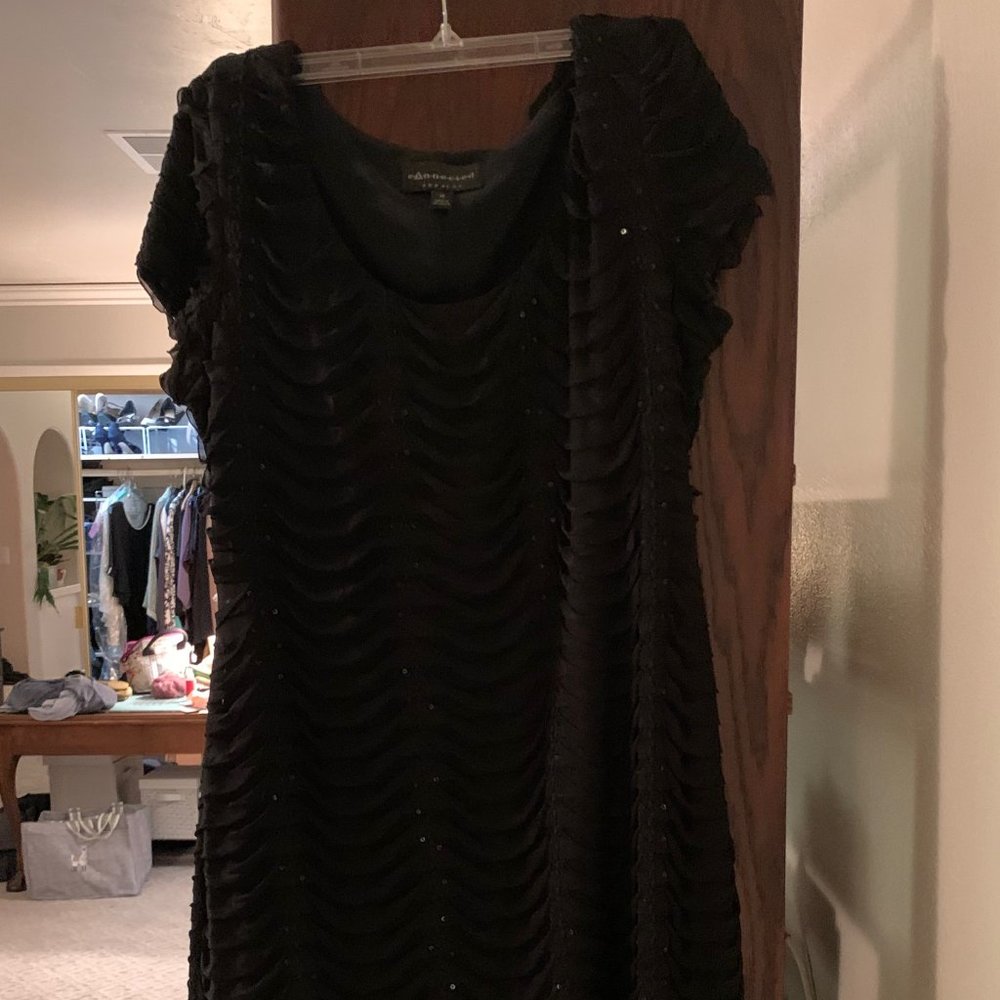 Black cocktail dress Size 16